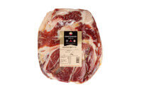 Duroc boneless cured polished pork shoulder